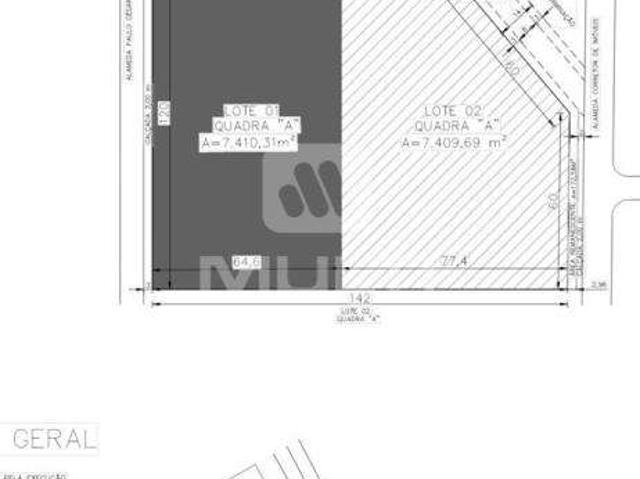 Terreno comercial para Venda em Uberlândia/MG Jardim Holanda 1 Quartos