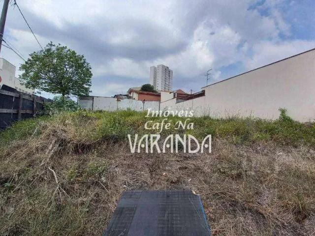 Terreno comercial para Venda em Valinhos/SP Jardim Bela Vista