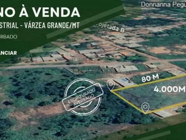 Terreno comercial para Venda em Várzea Grande/MT Capão do Pequi