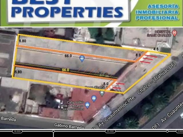 Terreno Comercial Sobre Avenida Buen Frente