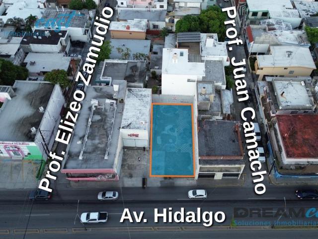 Terreno comercial sobre la Av. Hidalgo