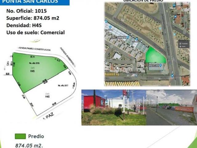 Terreno comercial Super ubicado