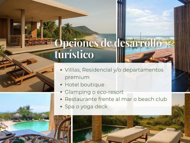 Terreno con alta plusval?a Frente al Hermoso Mar de Punta Escondida, Oaxaca