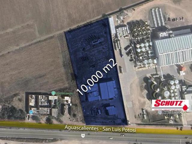 Terreno con bodega en Venta Carr. Ags SLP, Aguascalientes 10,000 m2