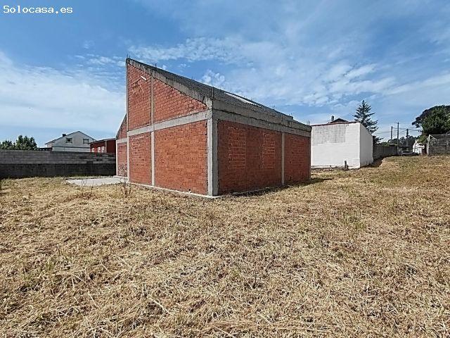 Terreno con casa en construcción en Catoira l Proyecto de Ejecución Visado, Licencia y Suministros