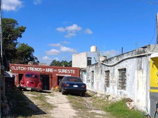Terreno con construcción en Sambulá, Centro Mérida HI2509382