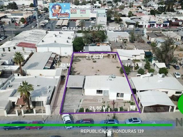 TERRENO CON CONSTRUCCION EN VENTA EN COLONIA CUAUHTEMOC SUR