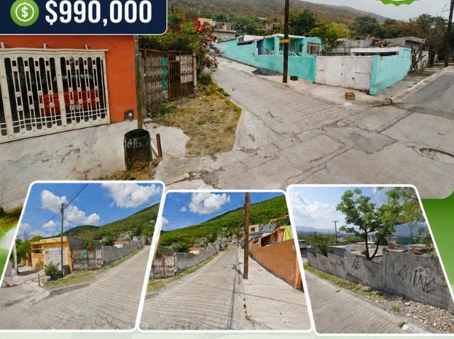 Terreno con doble frente EN VENTA. Lomas de Topo chico. Monterrey, N.L