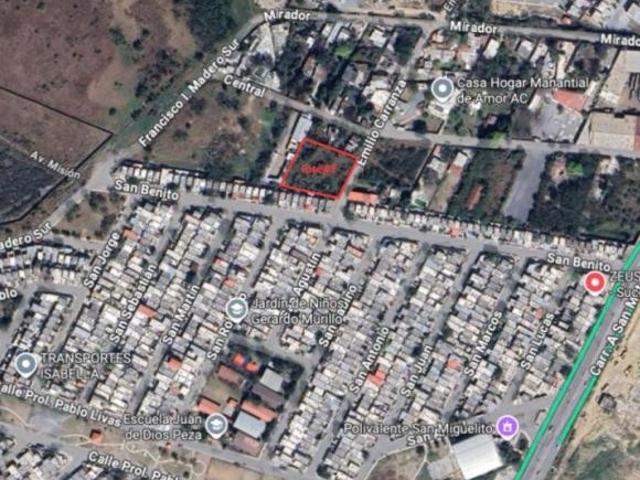 Terreno con excelente oportunidad de inversión en El Mirador, Juarez, N.L