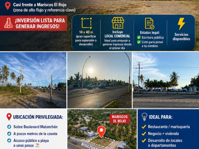 Terreno con Local Comercial en San Blas, Nayarit: Oportunidad de Inversión
