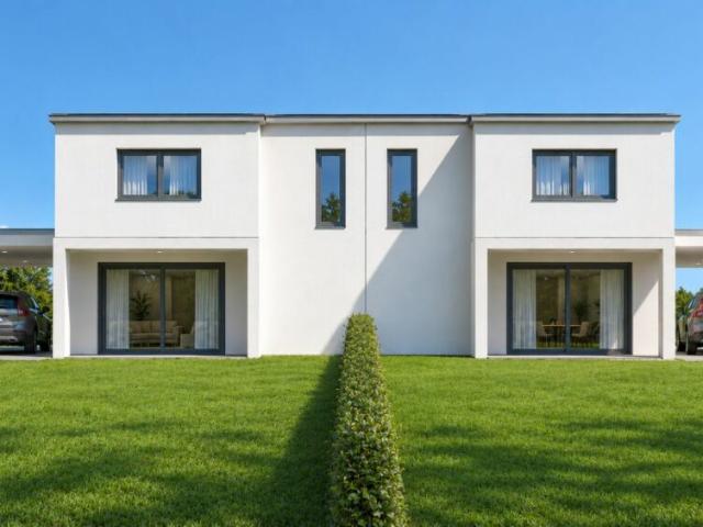 terreno con progetto approvato splendide case unifamiliari a Camignolo