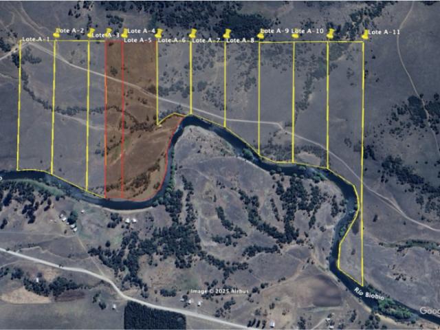 Terreno Construccion en Venta en Lago Galletué Nacimiento Río Bio Bio