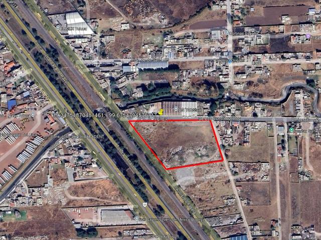Terreno CRU en venta Isidro Fabela, Barrio Santa Cruz,Toluca Ixtlahuaca de Rayon