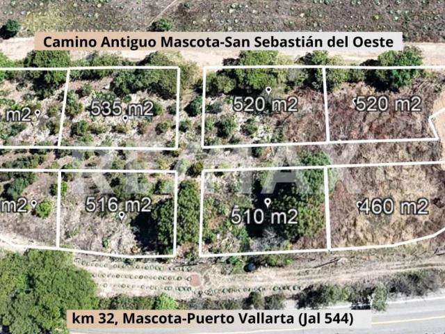 Venta Lotes Montaña en Carr Fed 544 cerca San Sebastián del Oeste Excelente Clima Entorno Natural Virgen