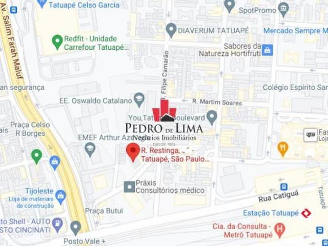 Terreno de esquina, 640m² no Tatuapé
