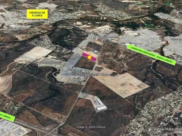 Terreno de Uso Industrial en Cienega de Flores