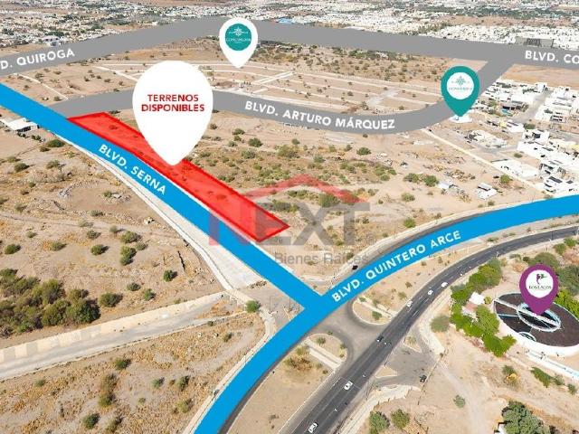TERRENO DE VENTA SOBRE BLVD. SERNA