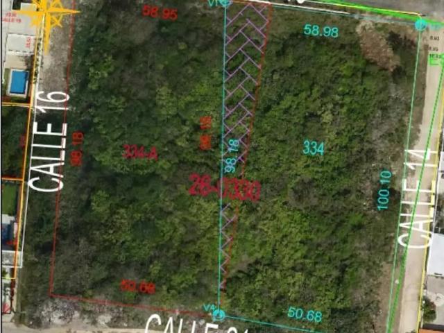 Terreno de 10,172 m2 en esquina en renta en Montebello