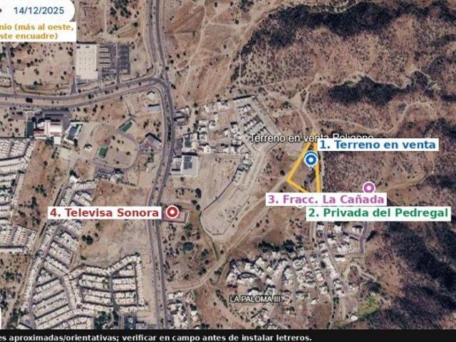 Terreno de 12,500 m² en Colinas del Bachoco — Frente a Blvd Morelos, Hermosillo