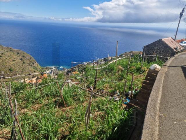Terreno de 1.607 m² com Vista Mar e Ruína em Pedra | Lombo do Atouguia, Calheta