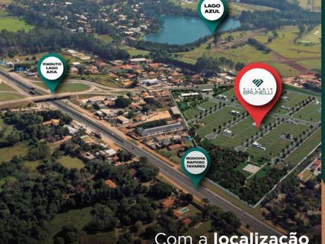 Terreno de 250 m² à venda Villagio Brunelli Araçoiaba da Serra