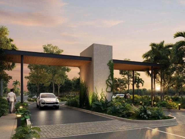 Terreno de 250 m? con club de playa y amenidades en la costa Yucateca
