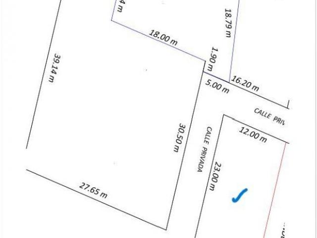Terreno de 276 m2 en venta, San Felipe Del Agua
