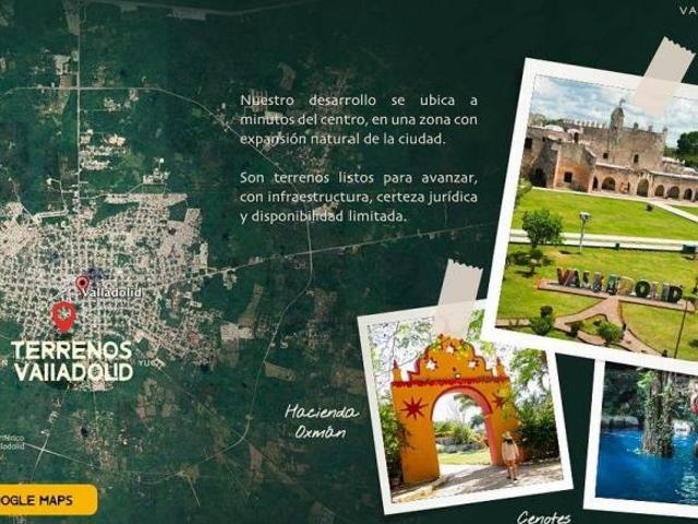 Terreno de 200 m2 en Valladolid, Yucatán