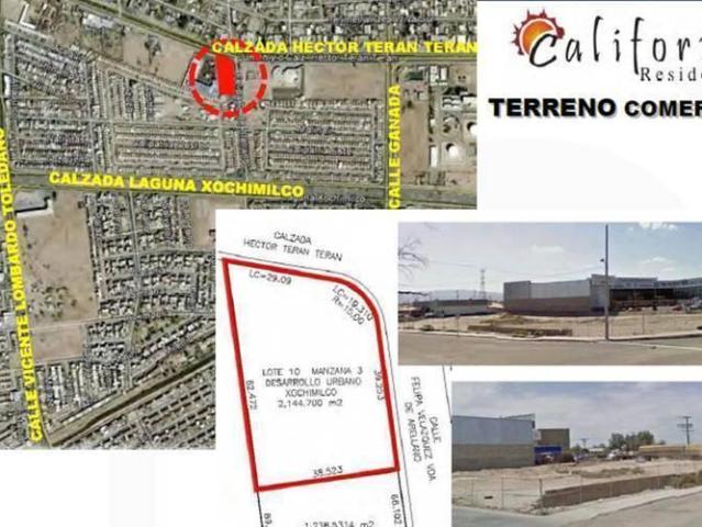 Terreno de 2,144.70 m2 con excelente ubicaci?n, en California Residencial