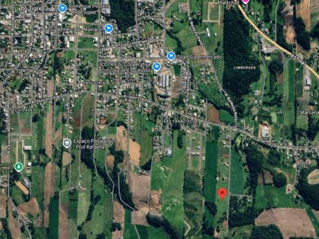 Terreno de 2.197 m2 em região valorizada – Arroio do Tigre