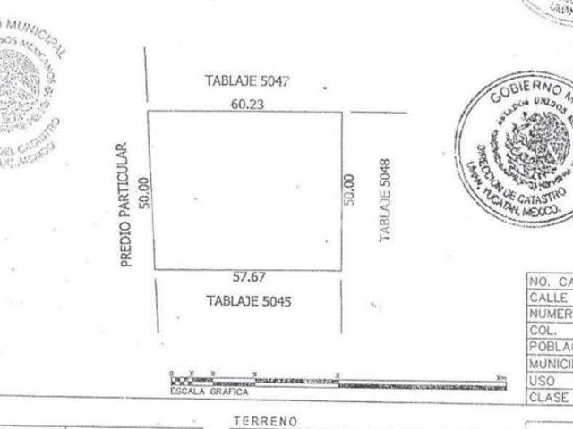Terreno de 2,944m2 en venta precio de oportunidad, Umán 4