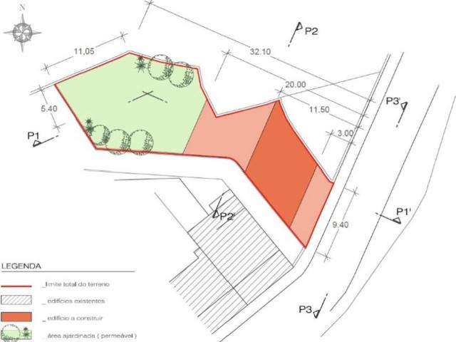 Terreno de 366 m2 à venda Porto