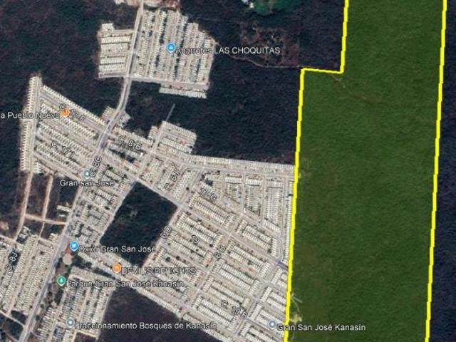 Terreno de 36 Hectareas ideal para desarrollo inmobiliario, Kanasín Mérida