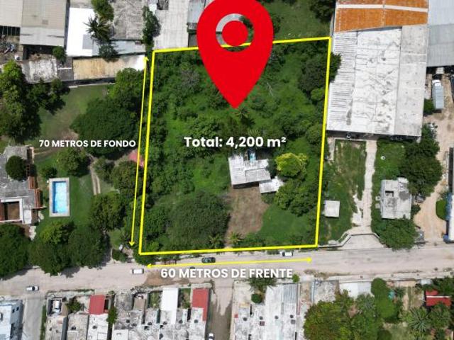 Terreno de 4,200 m² a 500 m del Periférico | Kanasín
