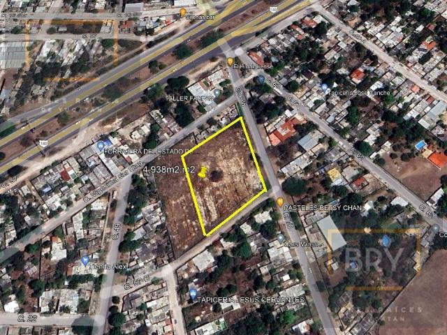TERRENO DE 4,938 M2 EN VENTA O RENTA UBICADO A TREINTA M. DE PERIF?RICO