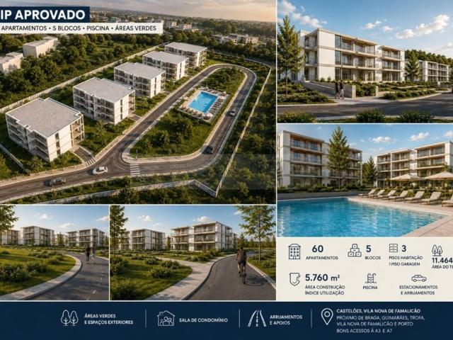 Terreno de 8730 m2 Vila Nova de Famalicão, Portugal