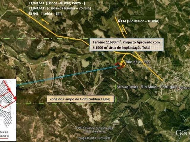 Arrouquelas: 1.1 Ha de Natureza com Viabilidade PIP Aprovado para 500m² e Projeto Premiado!