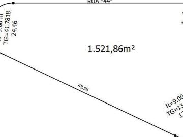 Terreno em Nova Mirim, Praia Grande/SP de 1522m² à venda por R$ 4.235.336,00