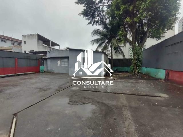 Terreno em Aparecida, Santos/SP de 500m² para locação R$ 6.980,00/mes