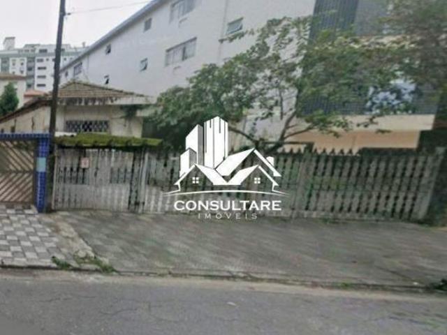 Terreno em Aparecida, Santos/SP de 360m² à venda por R$ 1.750.000,00
