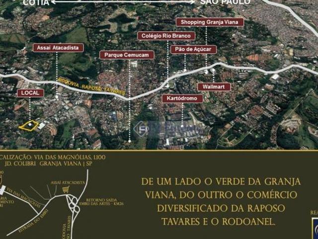 Terreno em Chácaras Jardim Colibri, Embu das Artes/SP de 0m² à venda por R$ 438.500,00