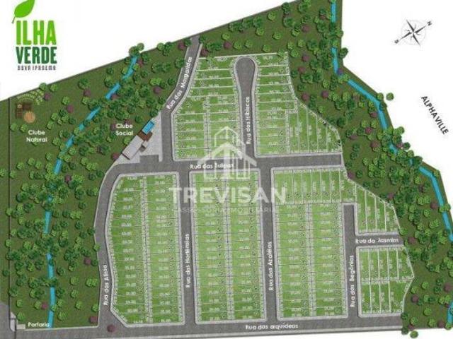 Terreno em Condomínio Fechado Ilha Verde Nova Ipanema 115 m², 5,5 x 21