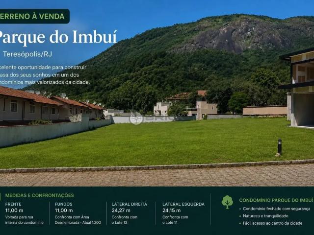 Terreno em Condomínio para Venda em Teresópolis/RJ Parque do Imbui