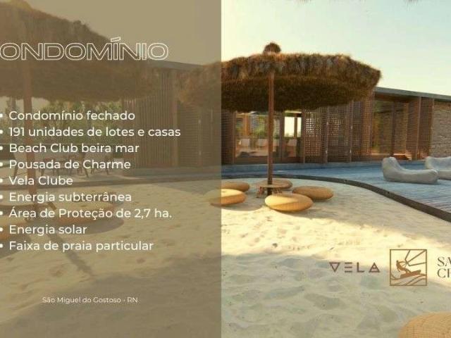 Terreno em Condomínio para Venda em Touros/RN Distrito Monte Alegre