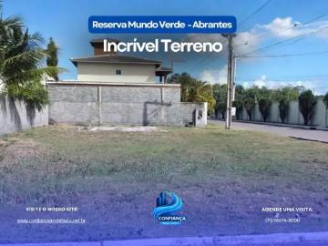 Terreno em Condomínio para Venda em Camaçari/BA Abrantes
