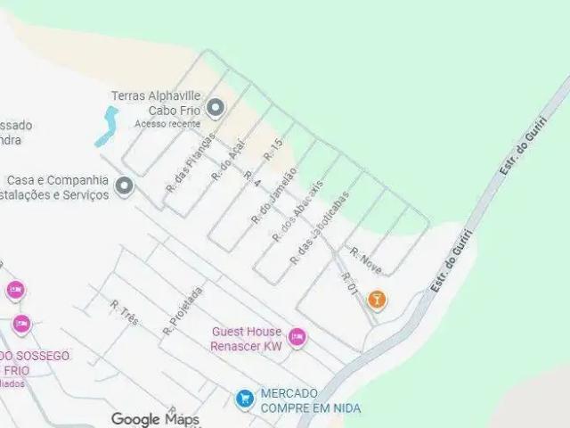 Terreno em Condomínio para Venda em Cabo Frio/RJ Ogiva