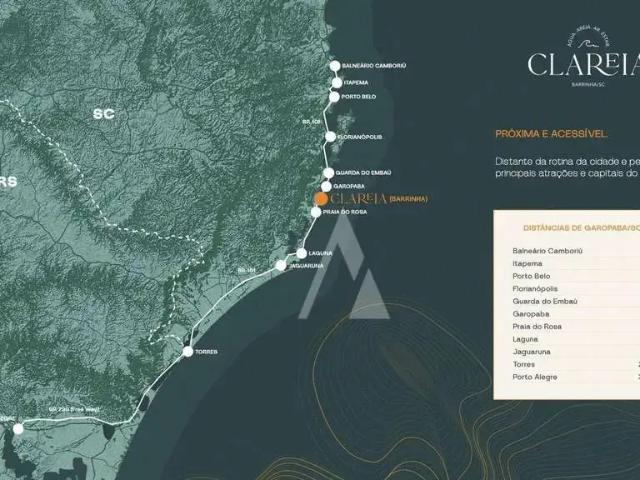 Terreno em Condomínio para Venda em Garopaba/SC Praia da Barra