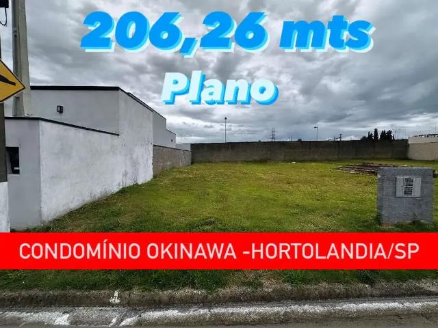 Terreno em Condomínio para Venda em Hortolândia/SP Jardim Santa Clara do Lago II