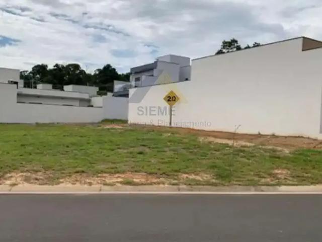 Terreno em Condomínio para Venda em Indaiatuba/SP Jardim Doutor Carlos Augusto de Camargo Andrade