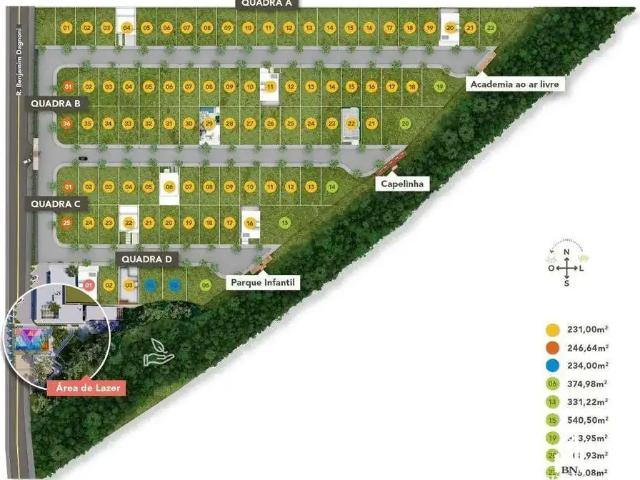 Terreno em Condomínio para Venda em Itajaí/SC Itaipava
